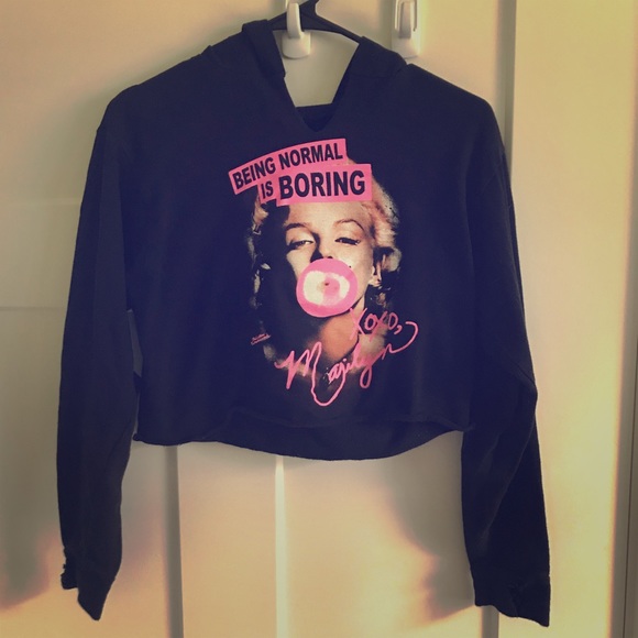 rue 21 marilyn monroe hoodie